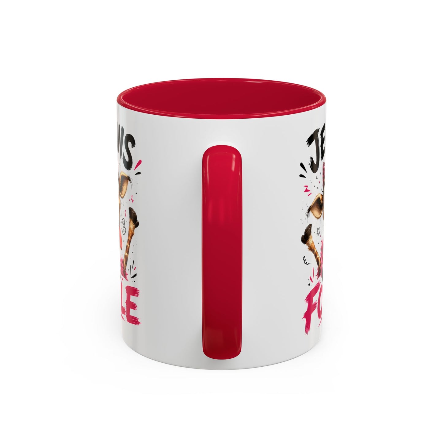 Tasse Je Suis Une Folle – Mug Girafe Folle Humoristique – Cadeau Femme Drôle et Délirant 325ml