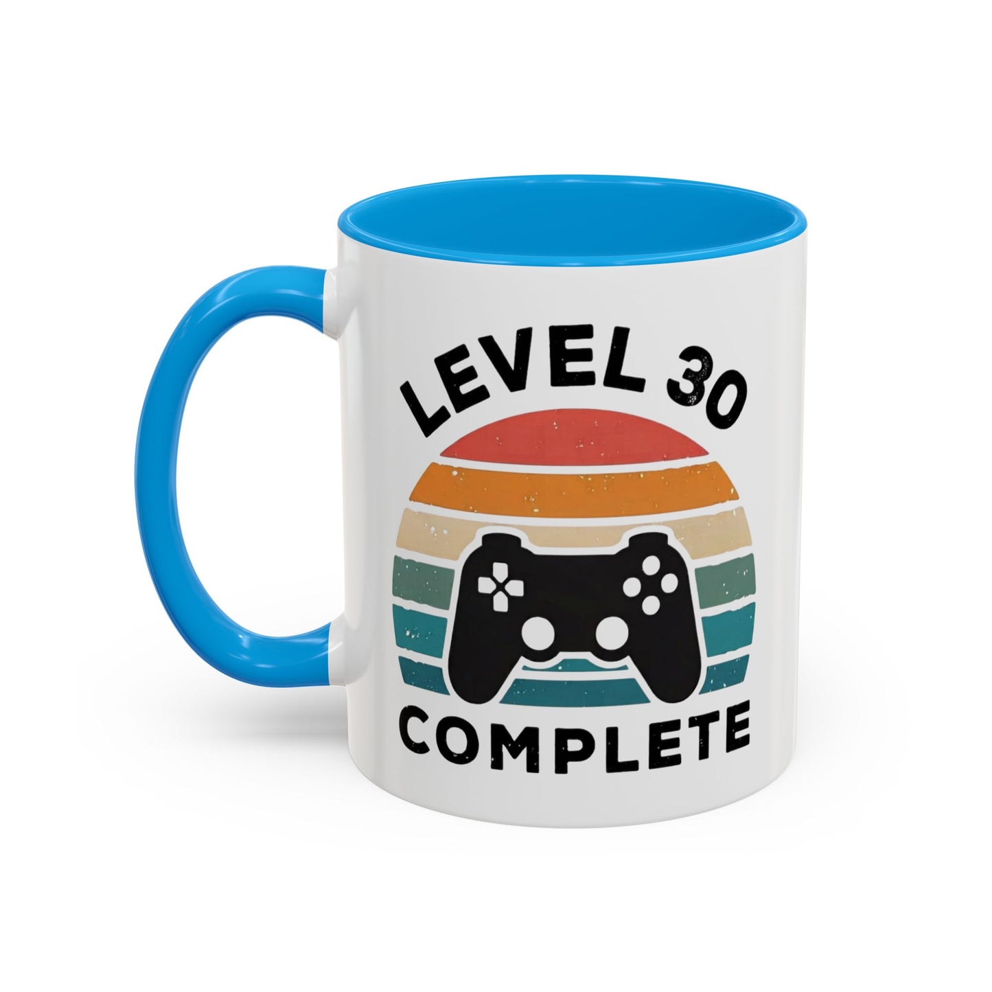 Tasse Level 30 Complète – Mug Gamer 30 Ans Homme Femme – Cadeau Anniversaire 30 Ans Gaming Console 325 ml