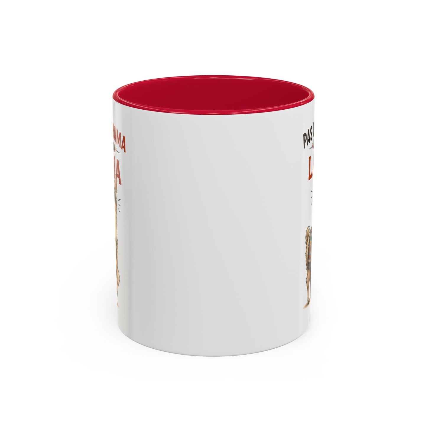 Mug Lama Humoristique – Tasse Animaux Drôle – Cadeau Original Homme et Femme, Ami Collègue Noir Bleu Rouge