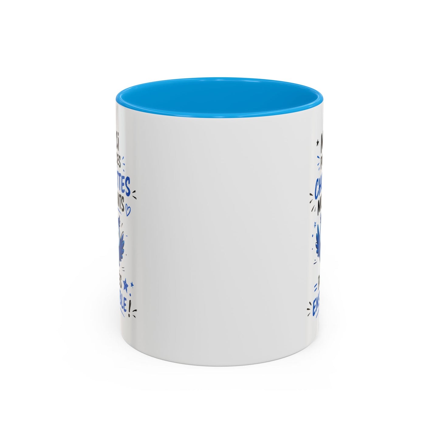 Mug Merci pour Ces Chouettes Moments – Tasse Remerciement avec Chouette – Cadeau Original Souvenir Noir Bleu Rouge