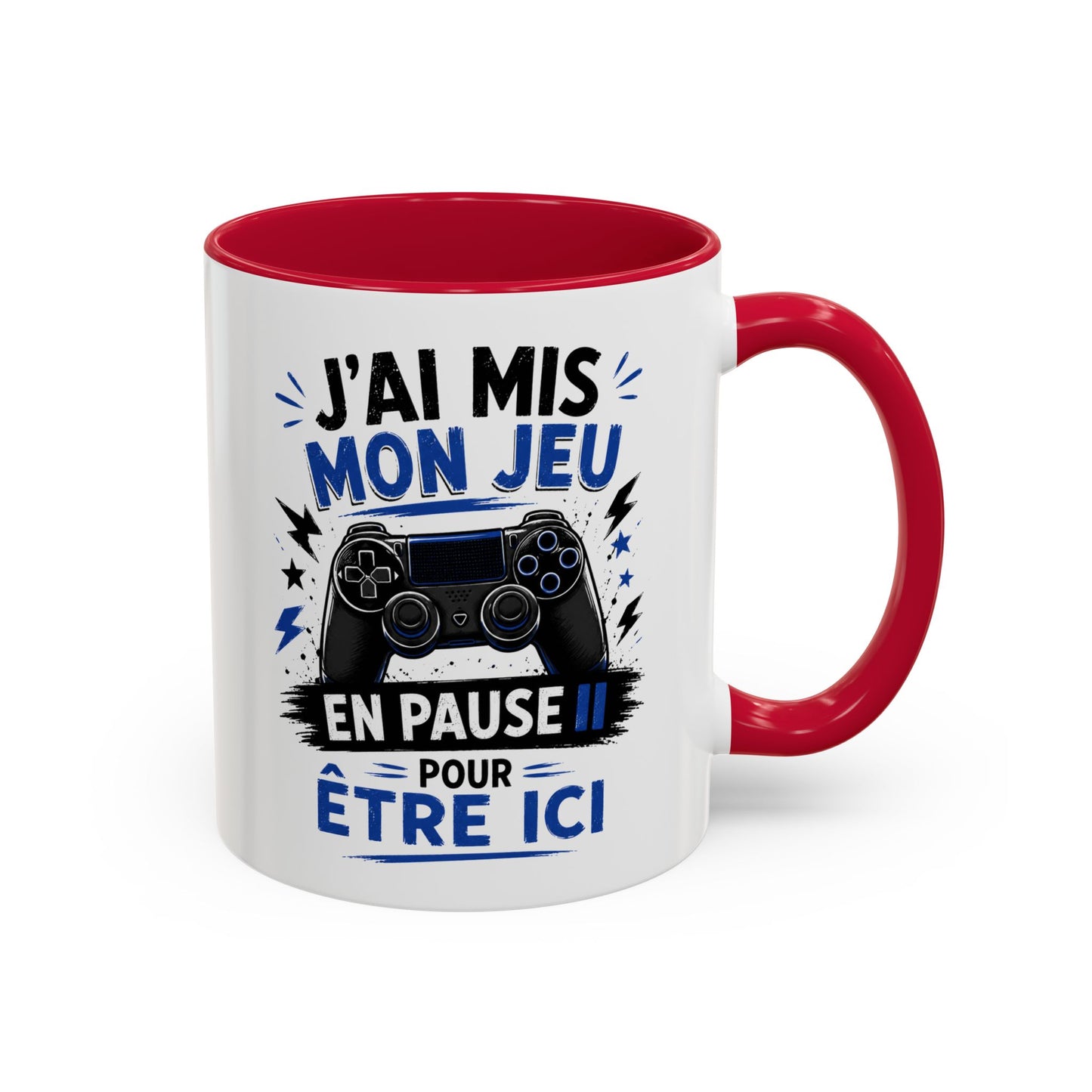 Tasse Gaming Homme et Femme – Mug Gamer Jeu Vidéo Manette Console – Cadeau Original pour Passionné de Jeux Vidéo 325 ml