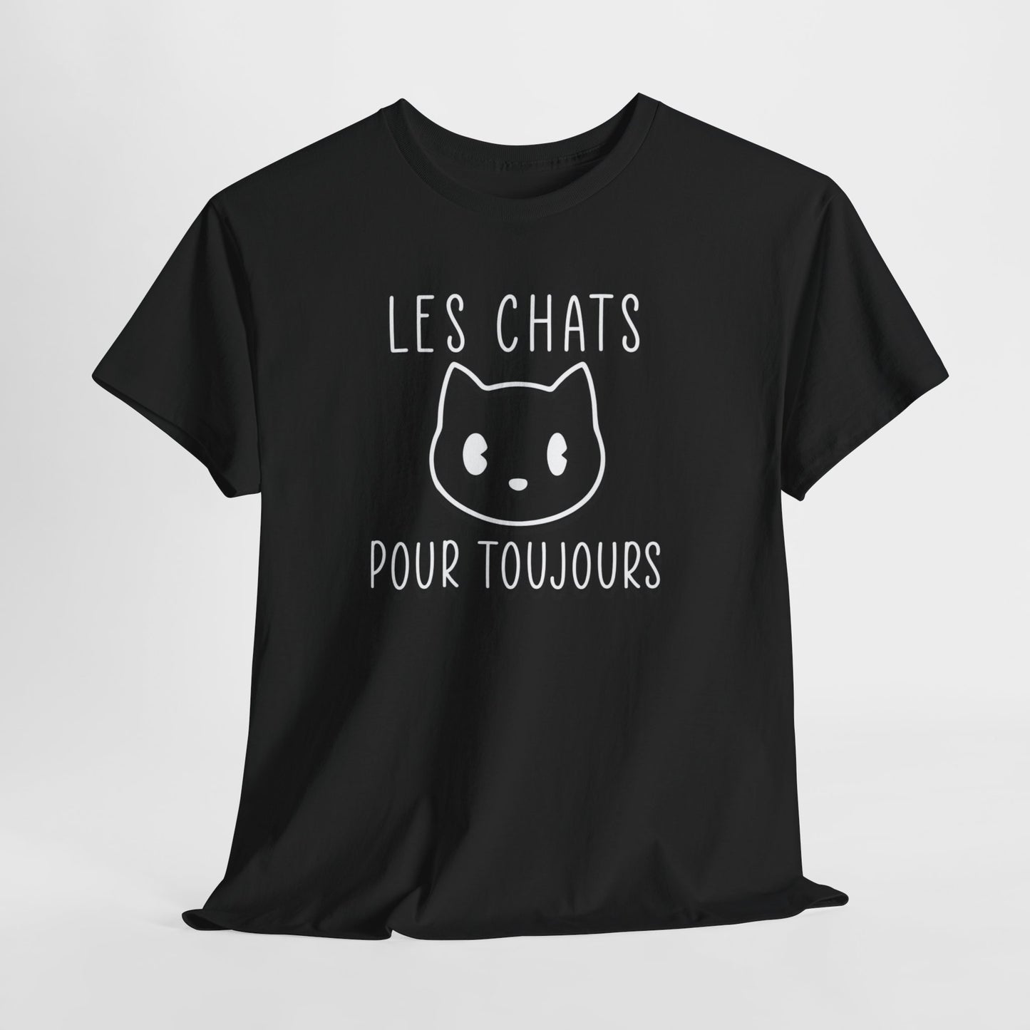 Tee Shirt Chat Homme Femme – Passion Chats et Félin – Idée Cadeau Amoureux des Chats Propriétaire de Chat