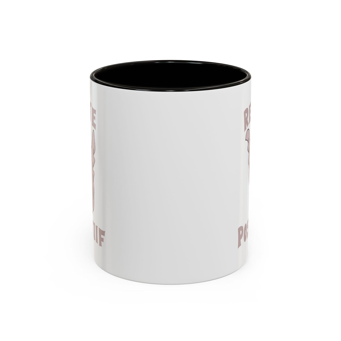 Mug Fantôme Humour – Tasse Halloween Positive – Cadeau Original Homme et Femme, Esprit Drôle Surnaturel Noir Bleu Rouge