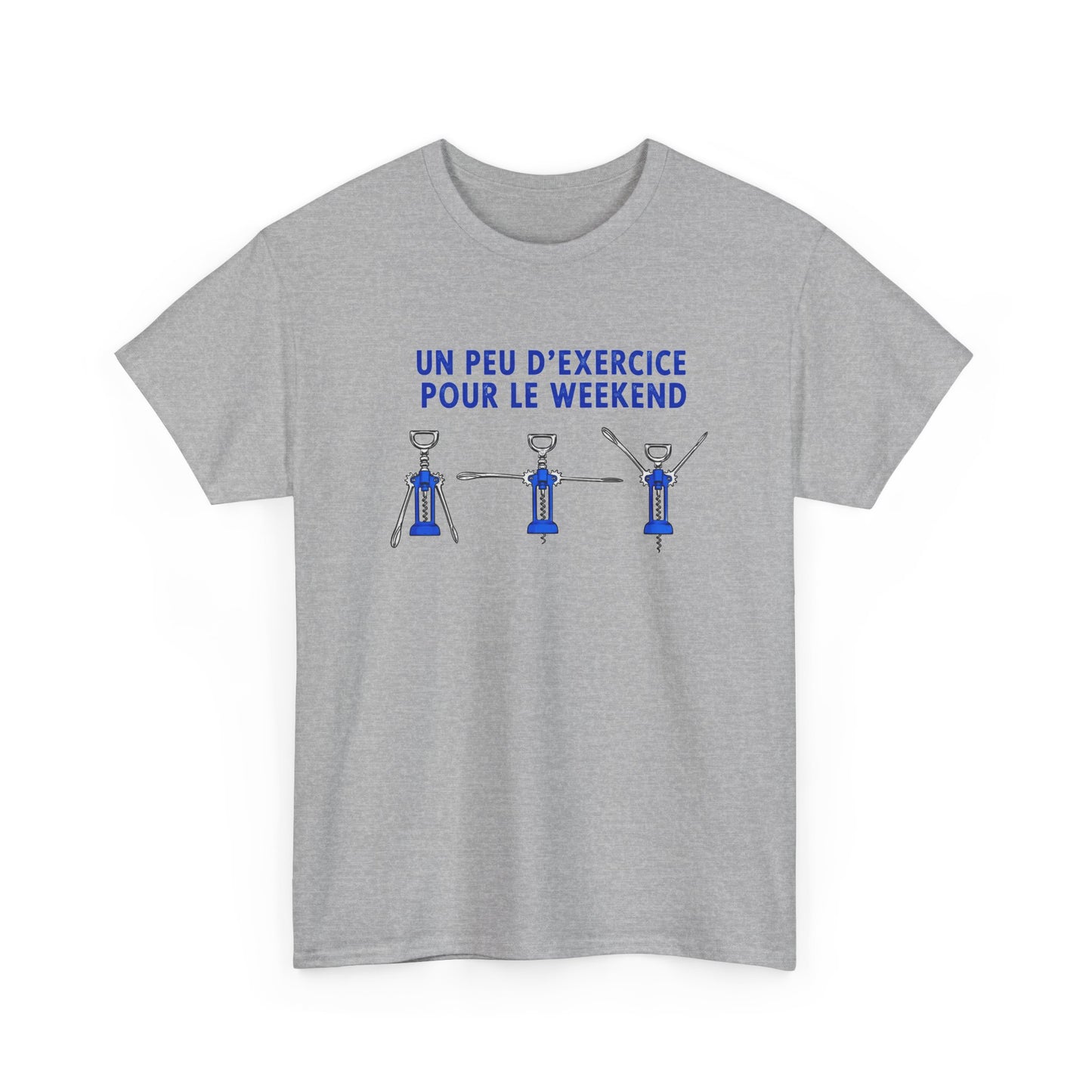 Tee Shirt Homme et Femme Vin Apéro Tire Bouchon Humour Week End Amateur de Vin Idée Cadeau Originale