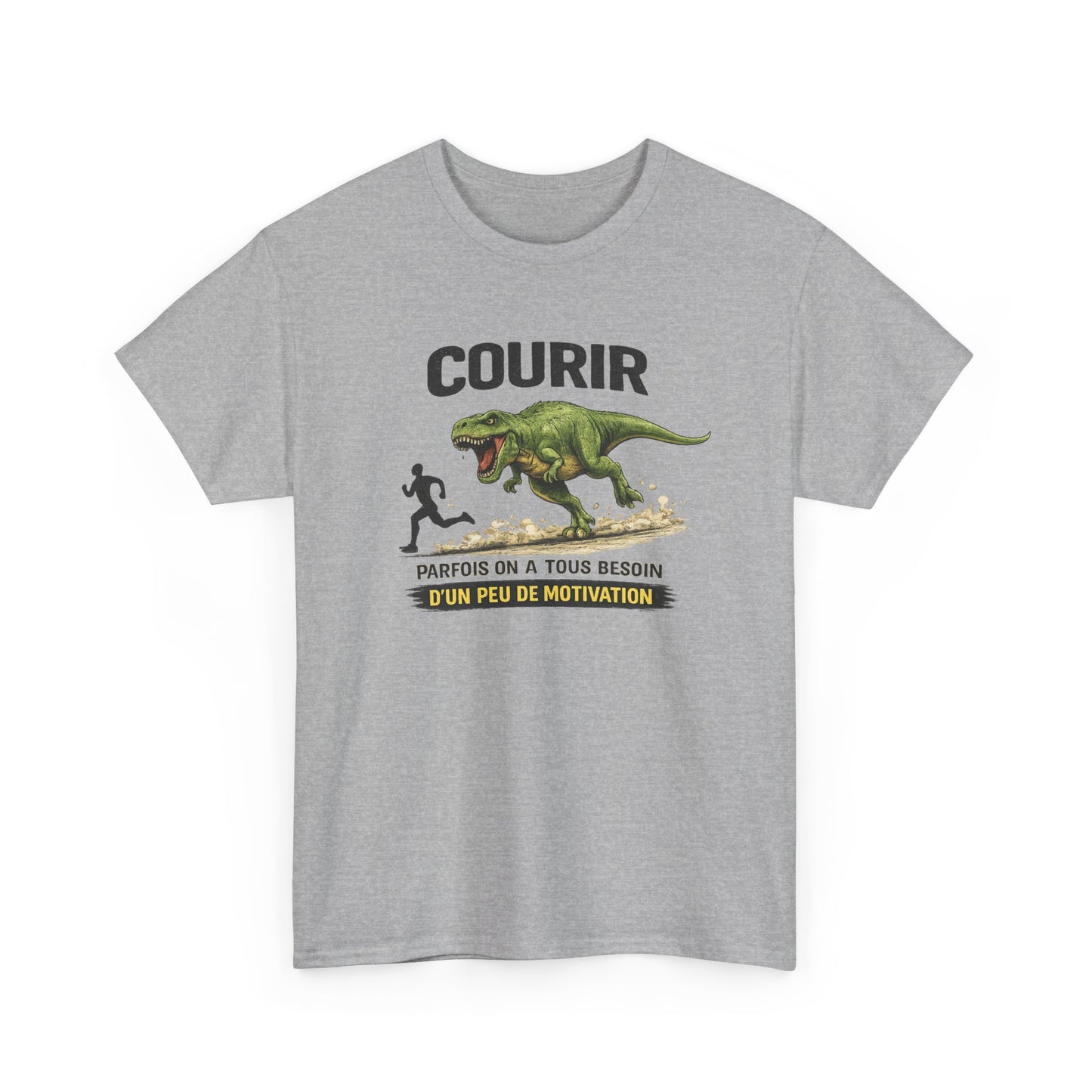 Tee Shirt Humour Course Courir Motivation Dinosaure – T-Rex Running drôle – Cadeau sportif