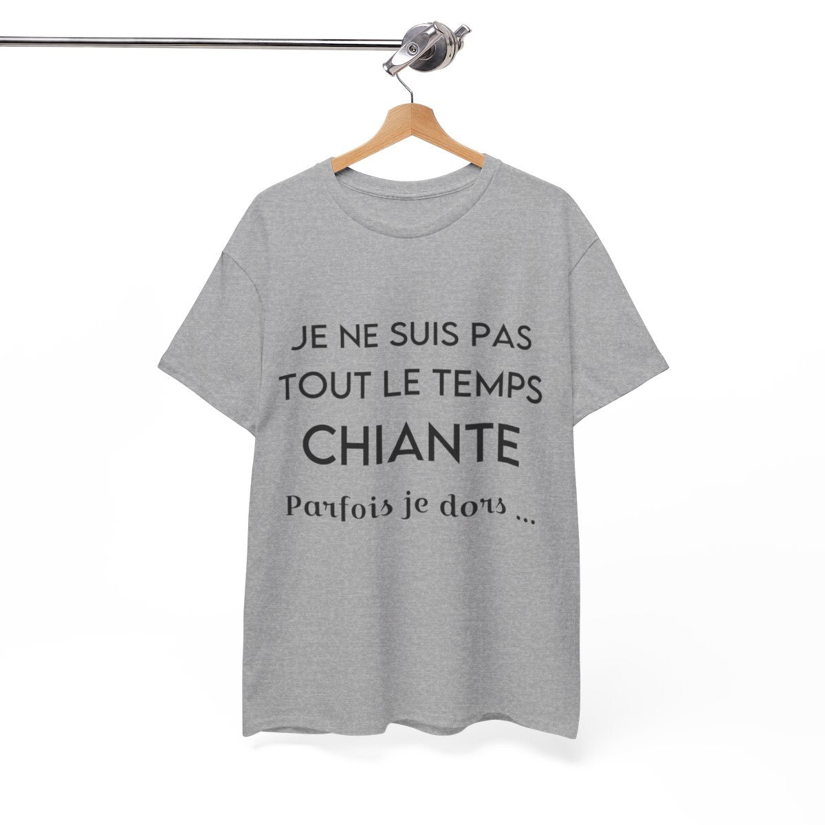 Tee shirt Femme Je ne suis pas tout le temps chiant parfois je dors.. Idée cadeau humour drôle amusant
