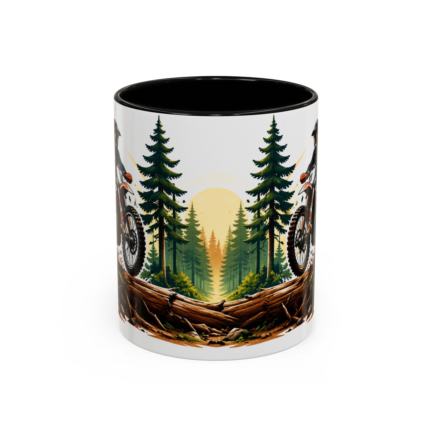 Tasse Moto Cross Enduro – Mug Pilote Motocross Tout Terrain – Cadeau Passion Moto 325ml