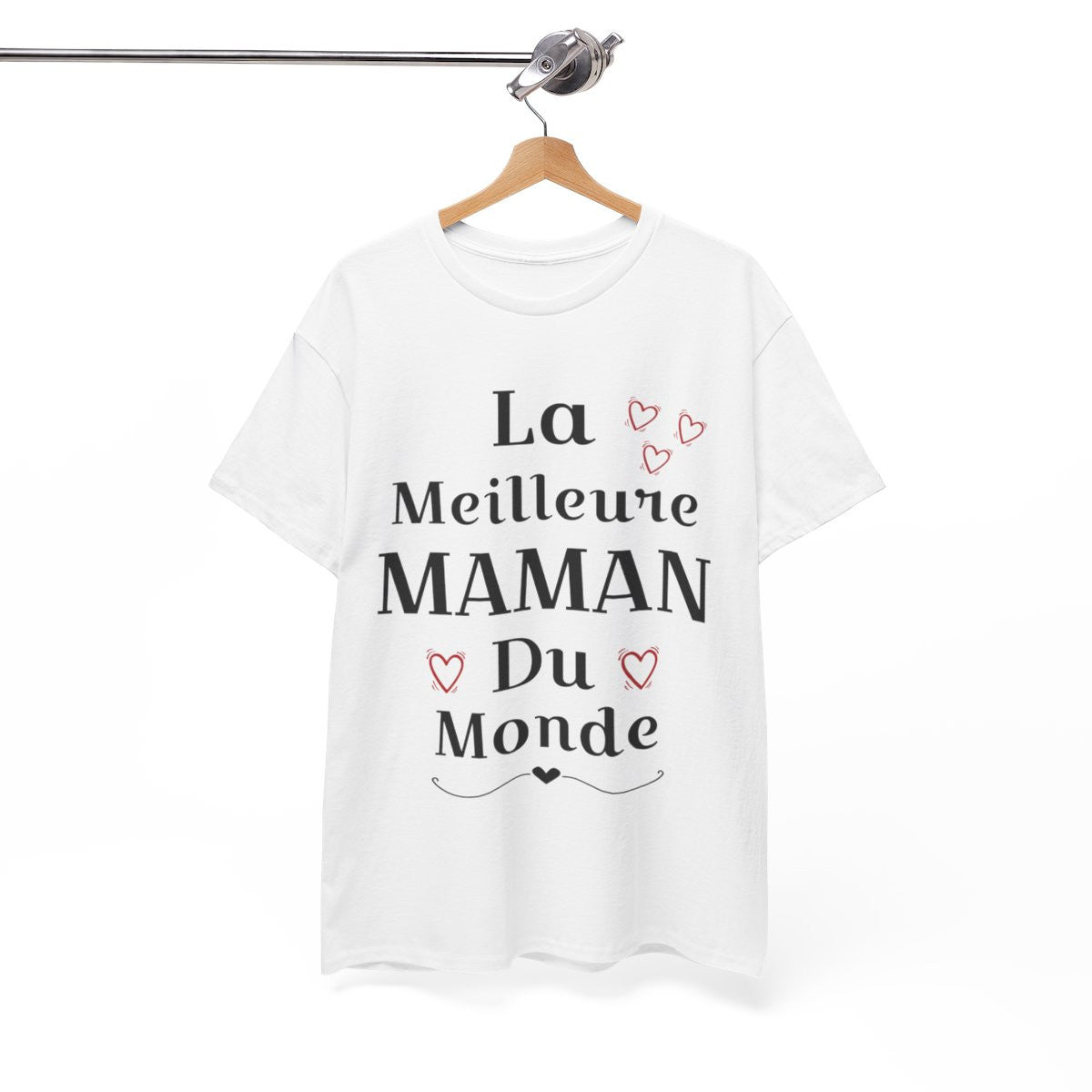 Tee shirt Femme La meilleure Maman du monde idée cadeau fête des mères amour