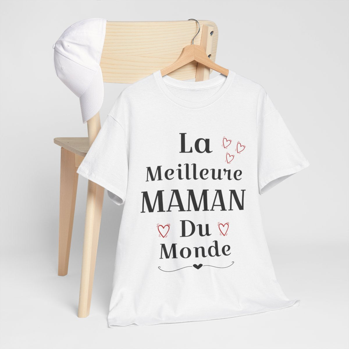Tee shirt Femme La meilleure Maman du monde idée cadeau fête des mères amour