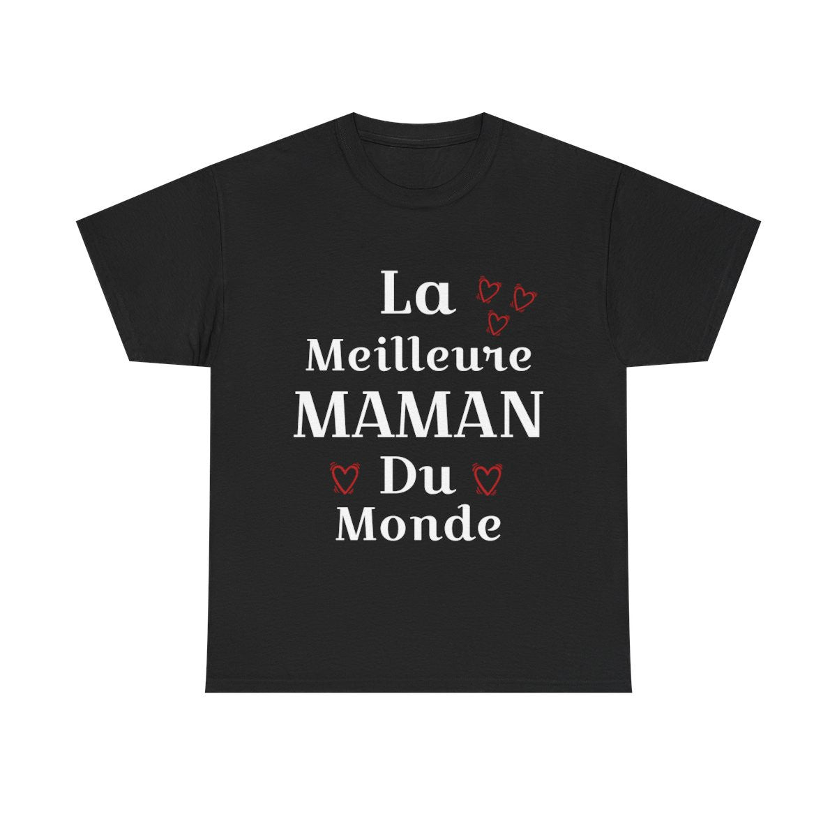 Tee shirt Femme La meilleure Maman du monde idée cadeau fête des mères amour