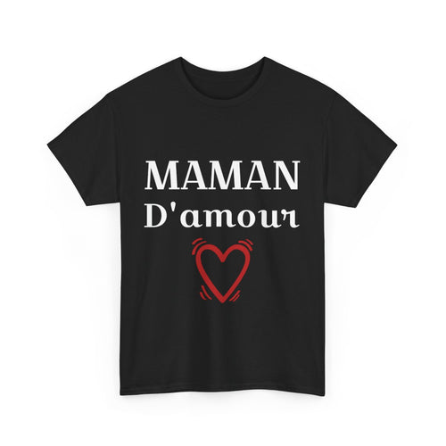 Tee shirt Femme Maman d'amour idée cadeau fêtes des mères anniversaire