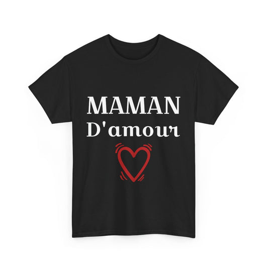 Tee shirt Femme Maman d'amour idée cadeau fêtes des mères anniversaire