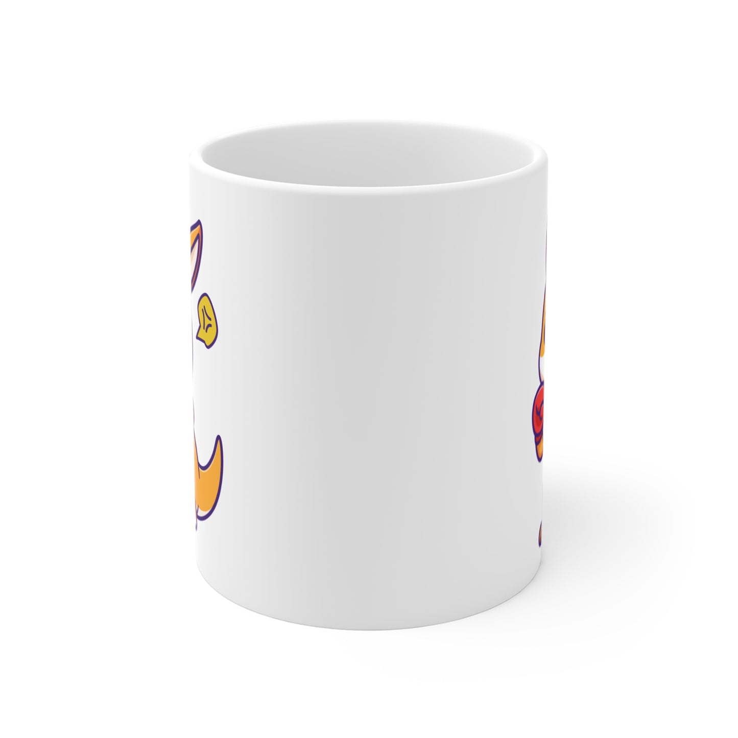 Mug Kangourou Boxeur – Tasse Sportive et Drôle – Cadeau Original Cartoon Céramique 325ml
