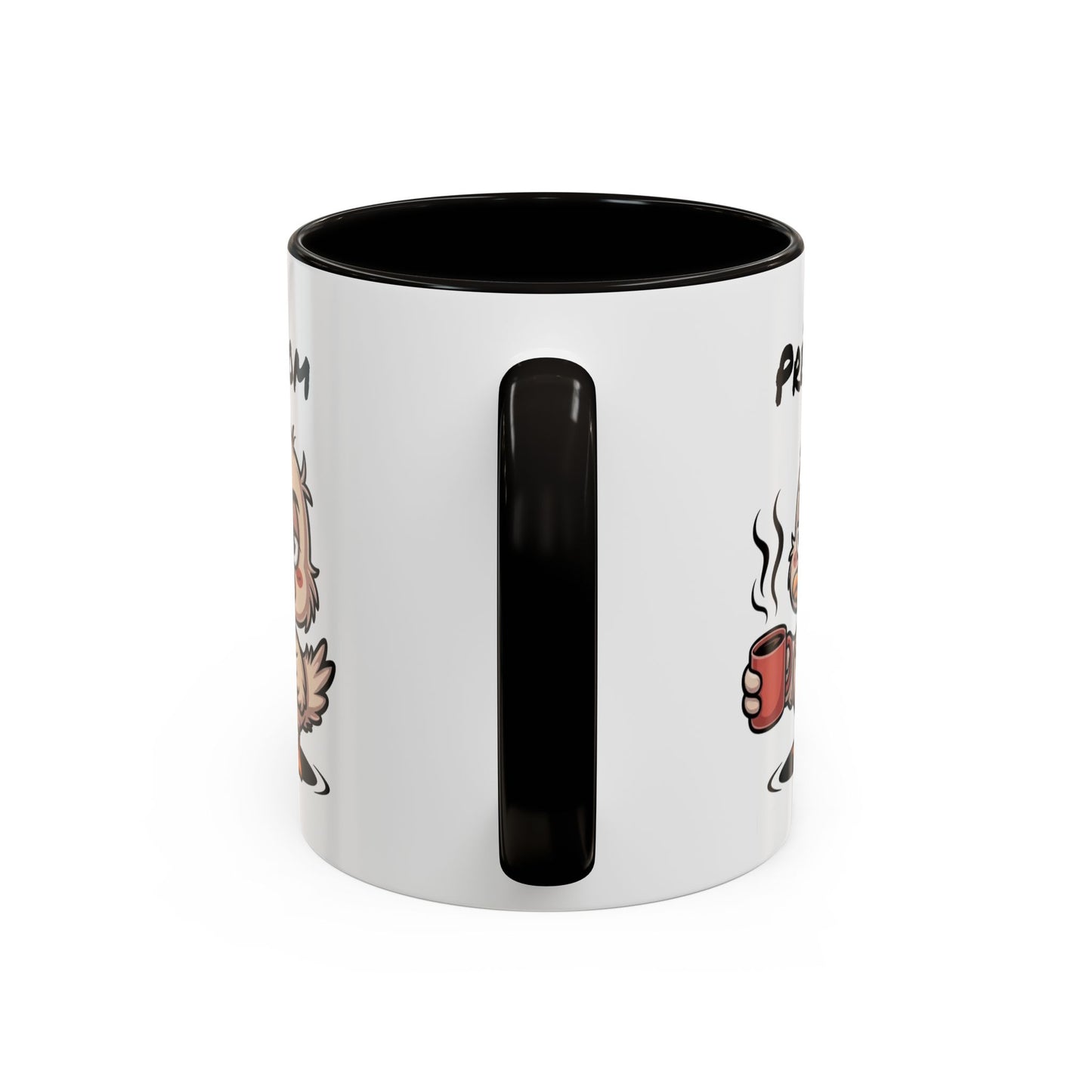 Tasse Canard Café Personnalisable 325ml – Mug Céramique Humour Réveil Matin Prénom Cadeau Original