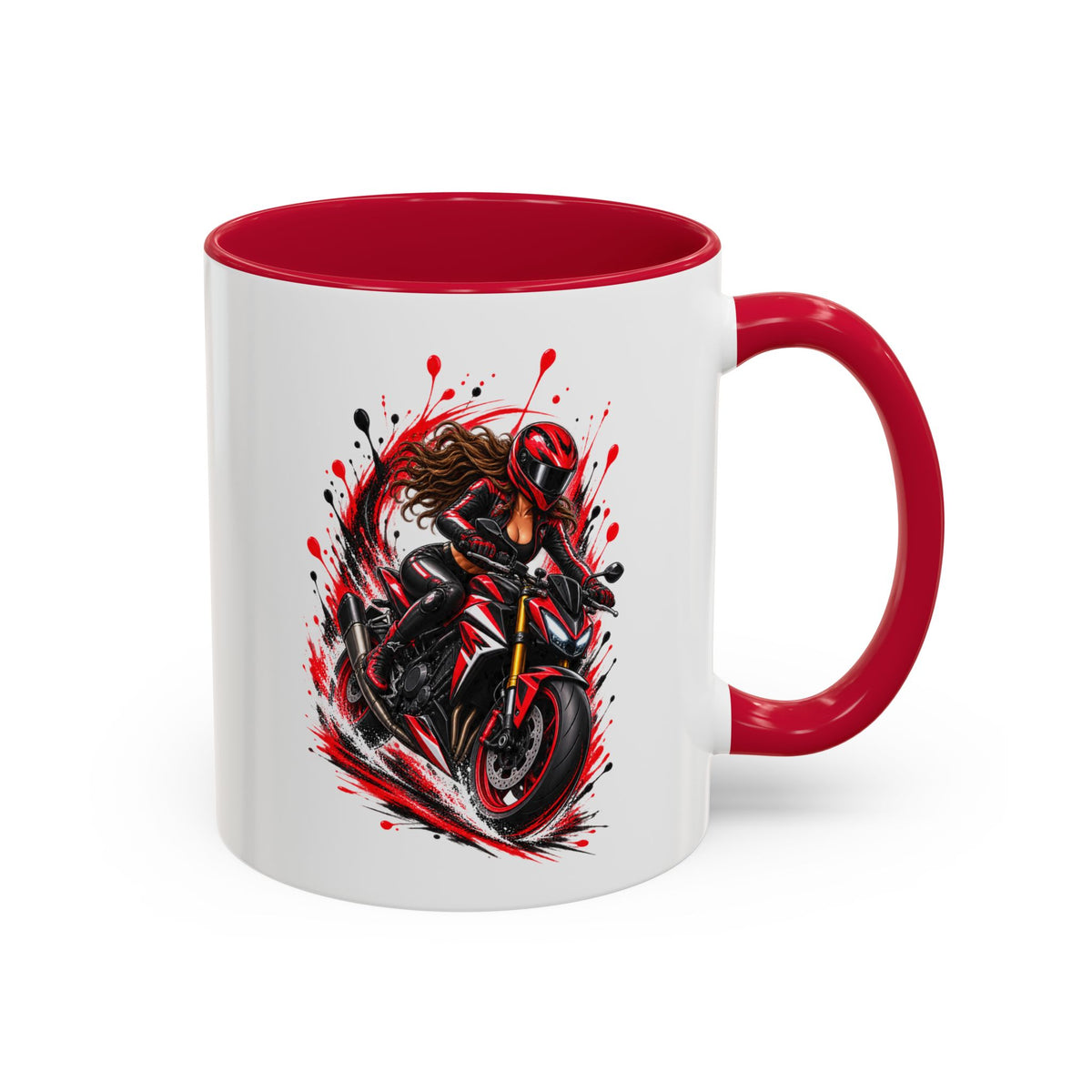 Mug Moto Femme – Tasse Motarde Passion Moto – Cadeau Original Femme – Amatrice de Moto et Sensations Fortes