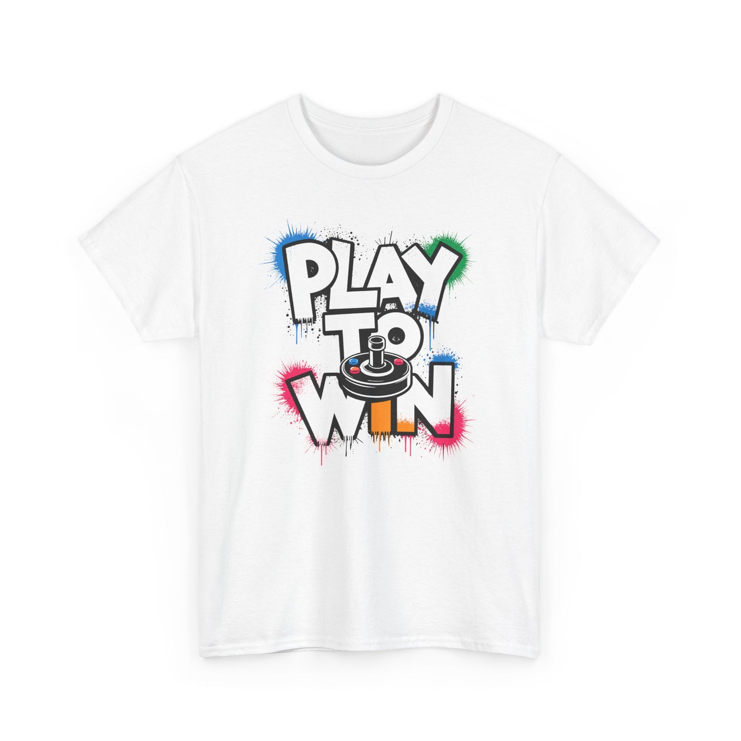 Tee-Shirt Gaming Homme et Femme – Gamer Jeu Vidéo Arcade Rétro Joystick – Cadeau Original pour Passionné de Jeux Vidéo