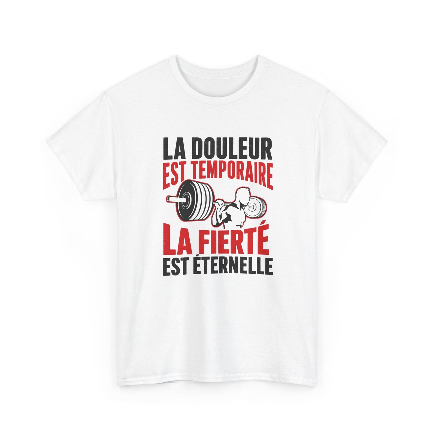 T-Shirt Musculation Homme et Femme – Fitness Muscu Haltérophilie – Sport Entraînement Motivation – Cadeau Sportif