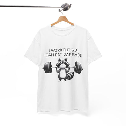 Tee shirt Unisex Raton Laveur musculation idée cadeau humour drôle amusant homme femme