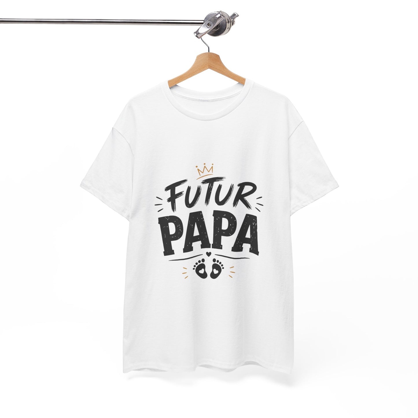 T-Shirt Homme Futur Papa – Tee Shirt Cadeau Annonce Grossesse Papa Idée Cadeau Future Papa Naissance Bébé