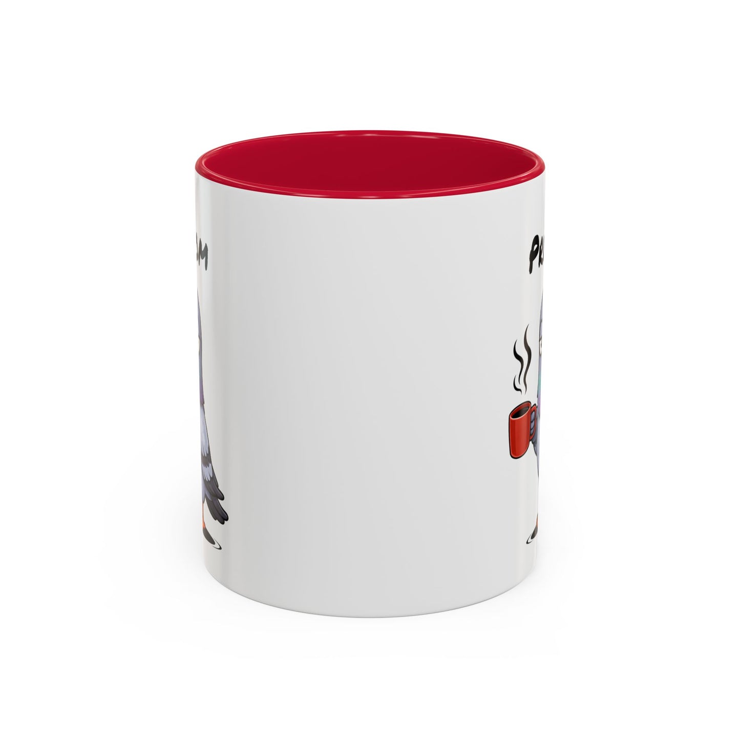Mug Pigeon Fatigué Personnalisable 325ml – Tasse Café Humour Animal Urbain Drôle Réveil Difficile Bureau