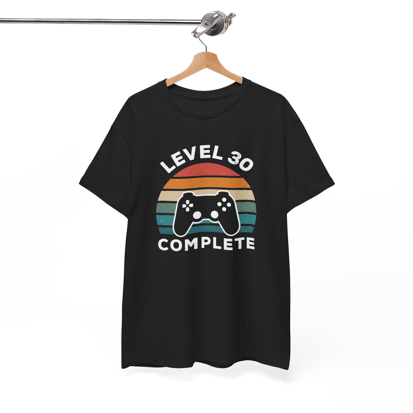 Tee-Shirt 30 Ans Homme et Femme – Cadeau Anniversaire 30ème Gamer Gaming – Idée Cadeau Jeu Vidéo Original pour Passionné de Jeux Vidéo