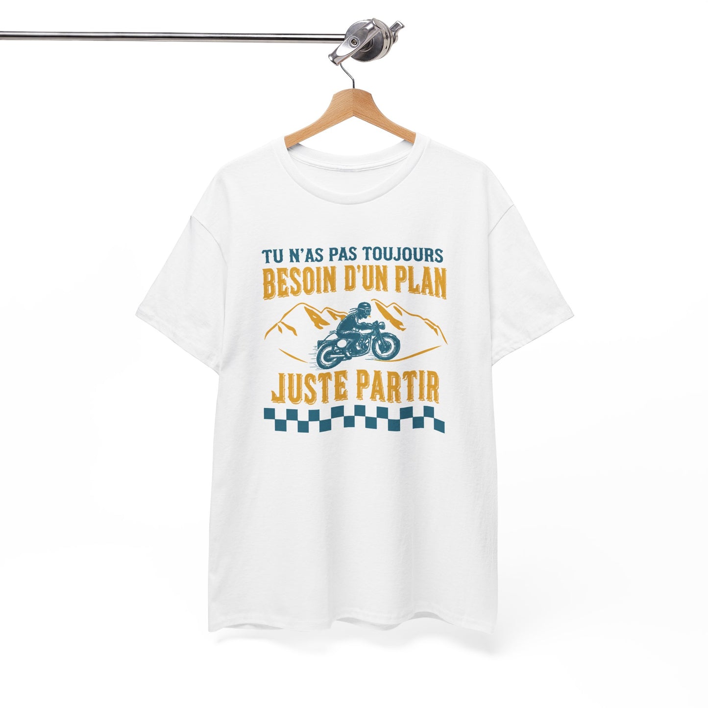 Tee Shirt Homme et Femme Moto Motard Biker Road Trip Liberté Aventure Idée Cadeau