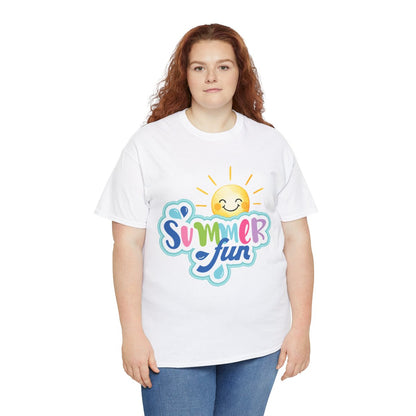 Tee shirt Unisex I love summer fun idée cadeau design été