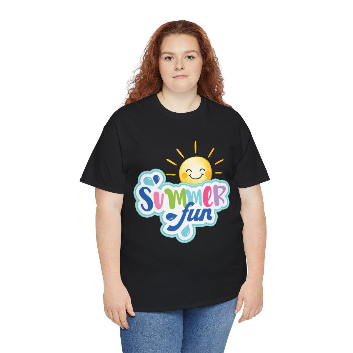 Tee shirt Unisex I love summer fun idée cadeau design été