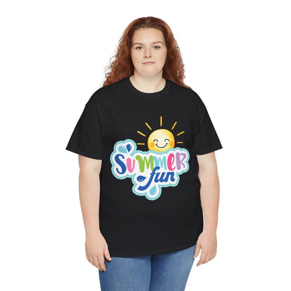 Tee shirt Unisex I love summer fun idée cadeau design été