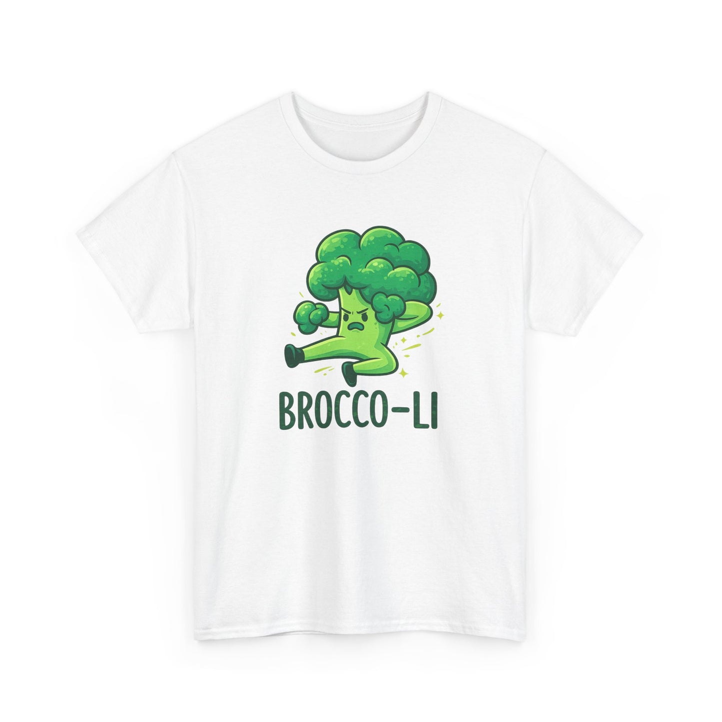 T-Shirt "Brocco-li" – Brocoli Drôle en Colère – Design Humour Aliment Fun et Original
