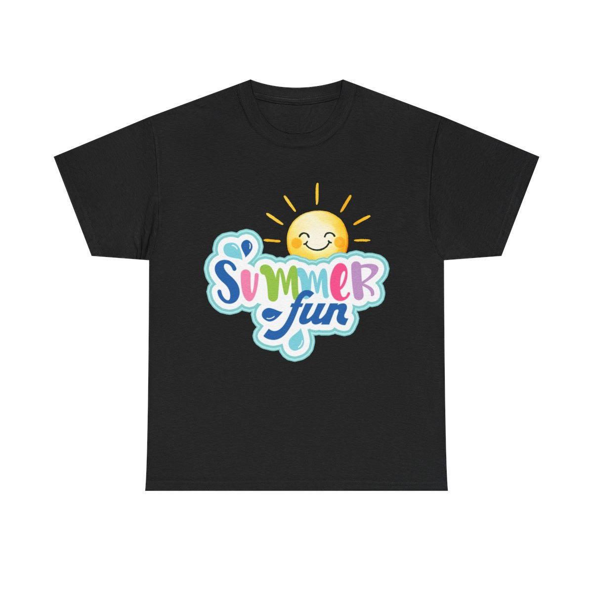 Tee shirt Unisex I love summer fun idée cadeau design été