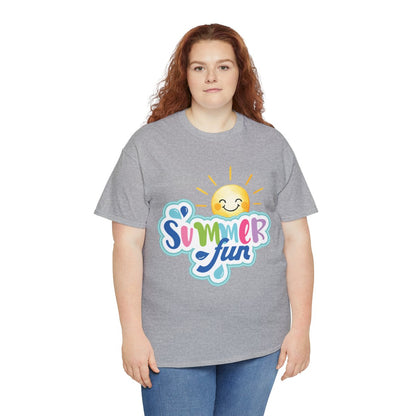 Tee shirt Unisex I love summer fun idée cadeau design été