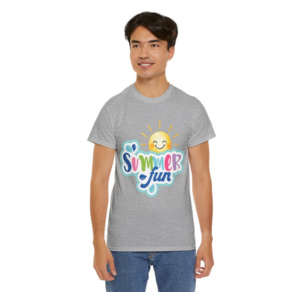 Tee shirt Unisex I love summer fun idée cadeau design été