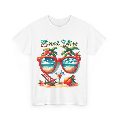Tee shirt Unisex Beach vibes idée cadeau design été