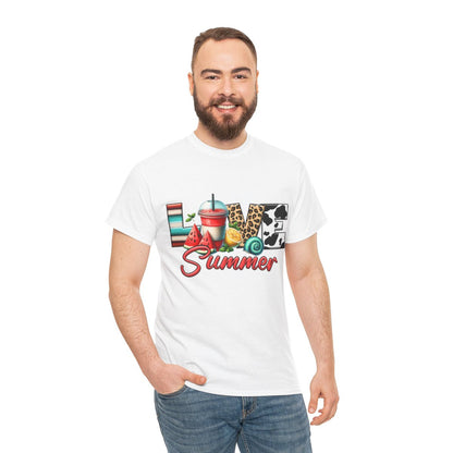 Tee shirt Unisex Love summer idée cadeau design été homme/femme