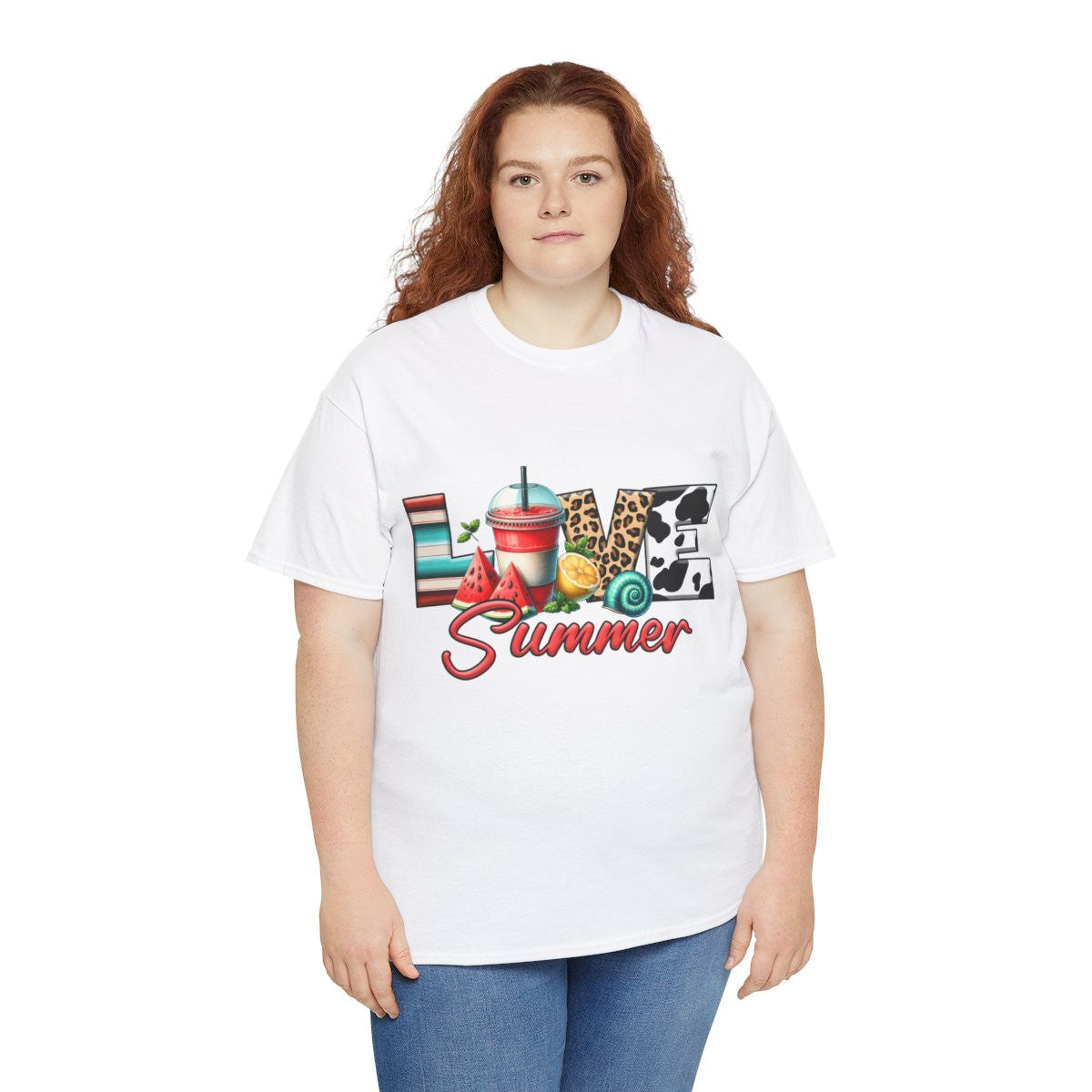 Tee shirt Unisex Love summer idée cadeau design été homme/femme