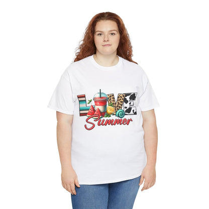 Tee shirt Unisex Love summer idée cadeau design été homme/femme