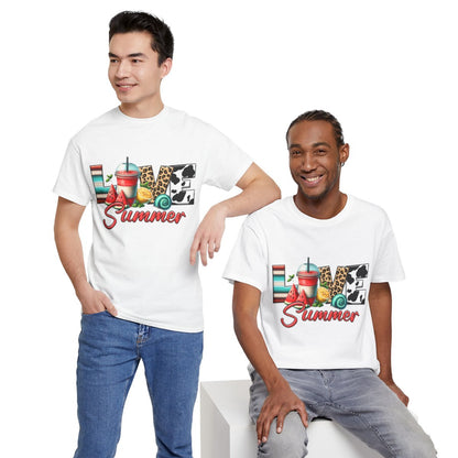 Tee shirt Unisex Love summer idée cadeau design été homme/femme