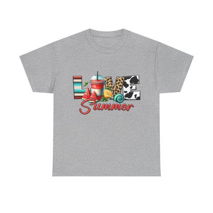 Tee shirt Unisex Love summer idée cadeau design été homme/femme