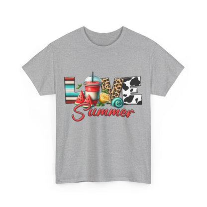 Tee shirt Unisex Love summer idée cadeau design été homme/femme