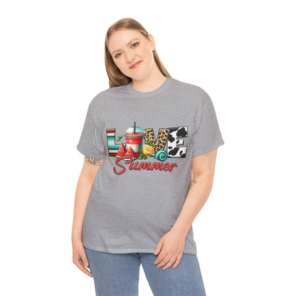 Tee shirt Unisex Love summer idée cadeau design été homme/femme