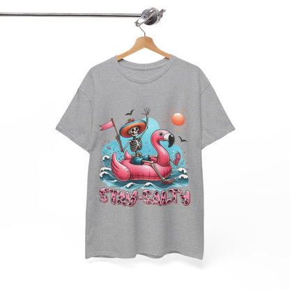 Tee shirt Unisex Stay salty idée cadeau design été homme femme