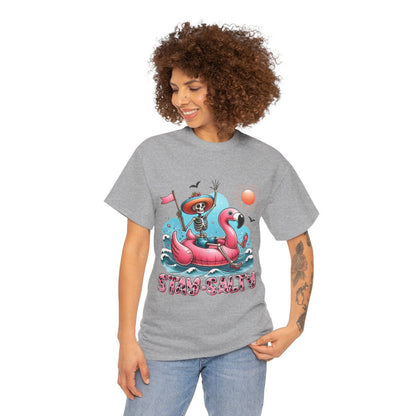 Tee shirt Unisex Stay salty idée cadeau design été homme femme