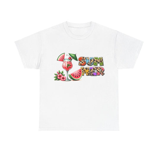 Tee shirt Unisex I love summer idée cadeau design été