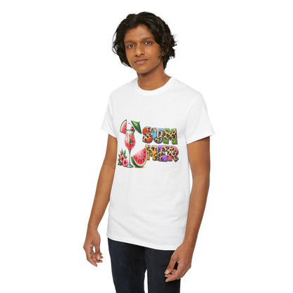 Tee shirt Unisex I love summer idée cadeau design été