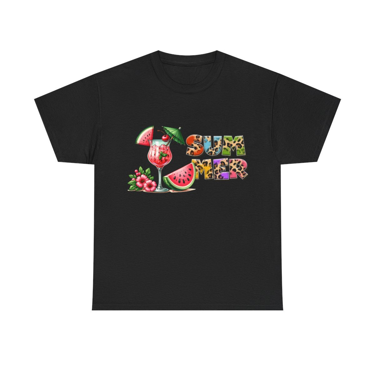 Tee shirt Unisex I love summer idée cadeau design été