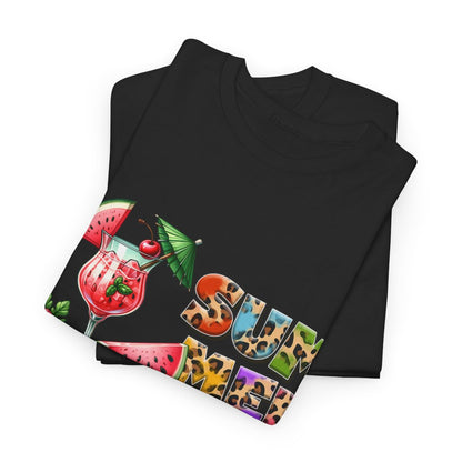 Tee shirt Unisex I love summer idée cadeau design été