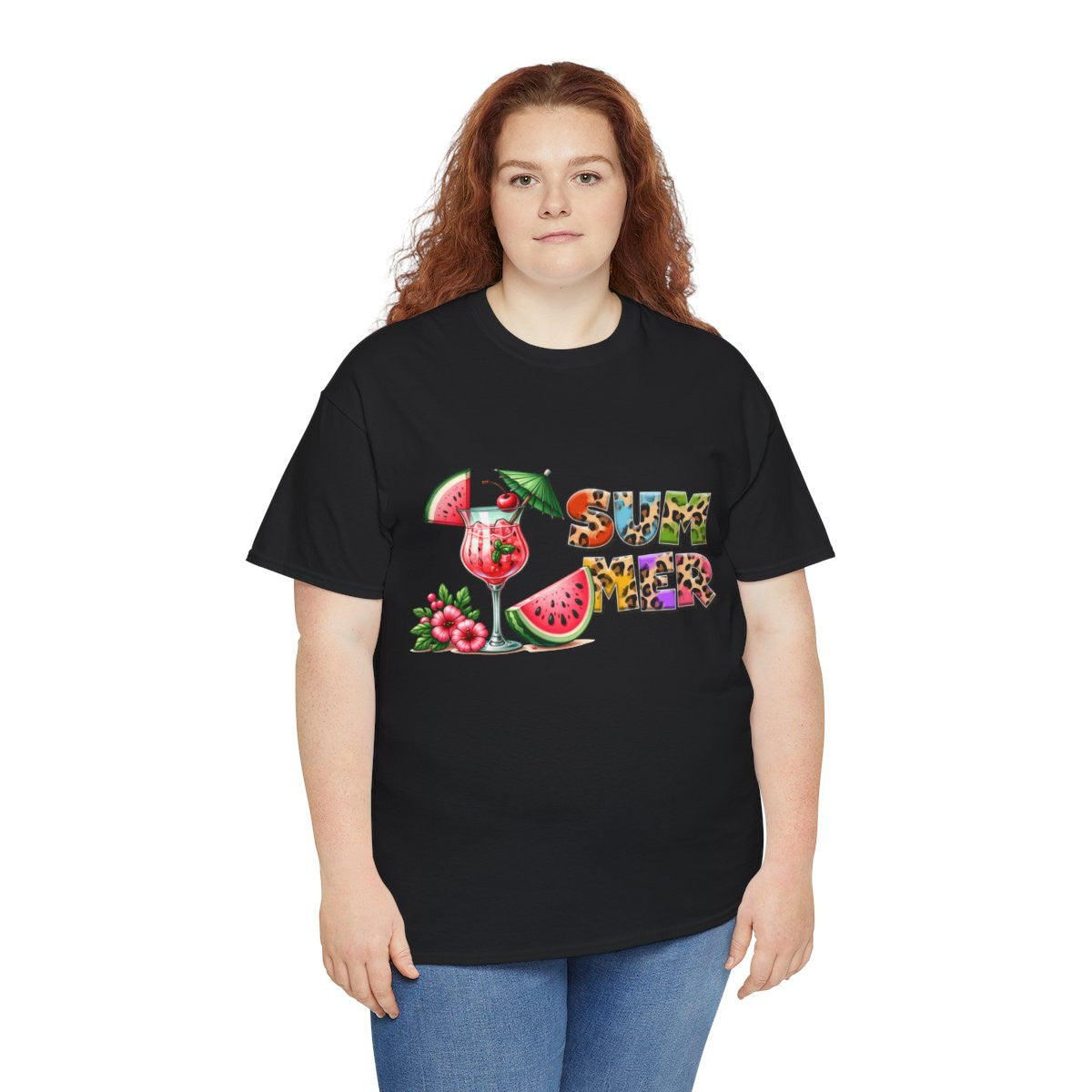 Tee shirt Unisex I love summer idée cadeau design été