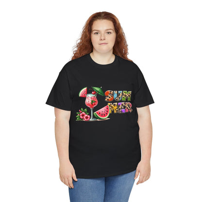 Tee shirt Unisex I love summer idée cadeau design été