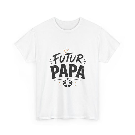 T-Shirt Homme Futur Papa – Tee Shirt Cadeau Annonce Grossesse Papa Idée Cadeau Future Papa Naissance Bébé
